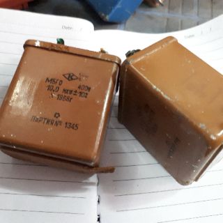 Tụ dầu  NGA 10MF _400v bộ 2 chiếc