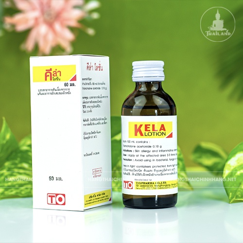 Bill Thái-KELA LOTION DÙNG CHO VIÊM LỖ CHÂN LÔNG 30ml