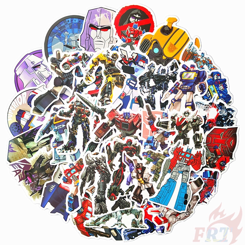 ❉ Transformers - Series 01 Autobots Stickers ❉ 50Pcs/Set Fashion DIY Mixed Decals Doodle Stickers