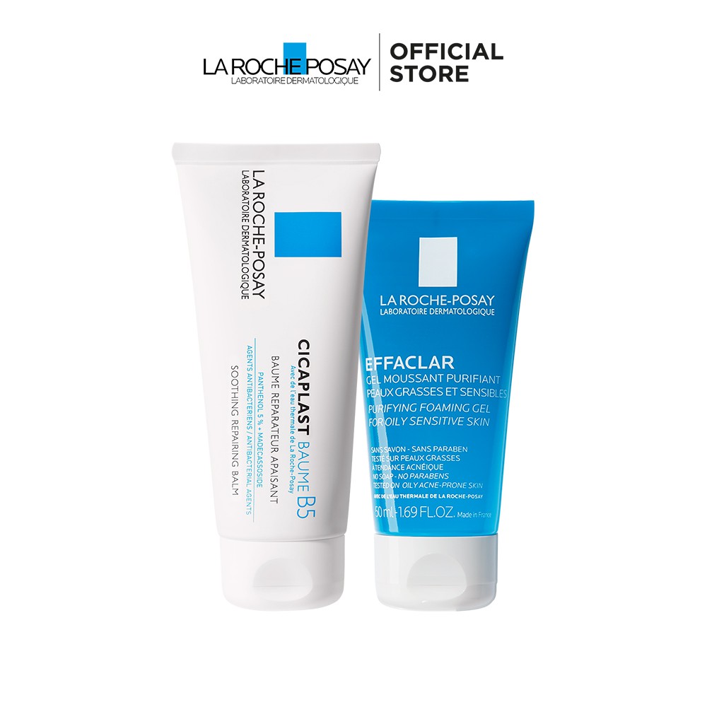 Bộ kem dưỡng làm dịu làm mượt làm mát và phục hồi làn da La Roche Posay Cicaplast Baume B5 Soothing Repairing Balm | WebRaoVat - webraovat.net.vn