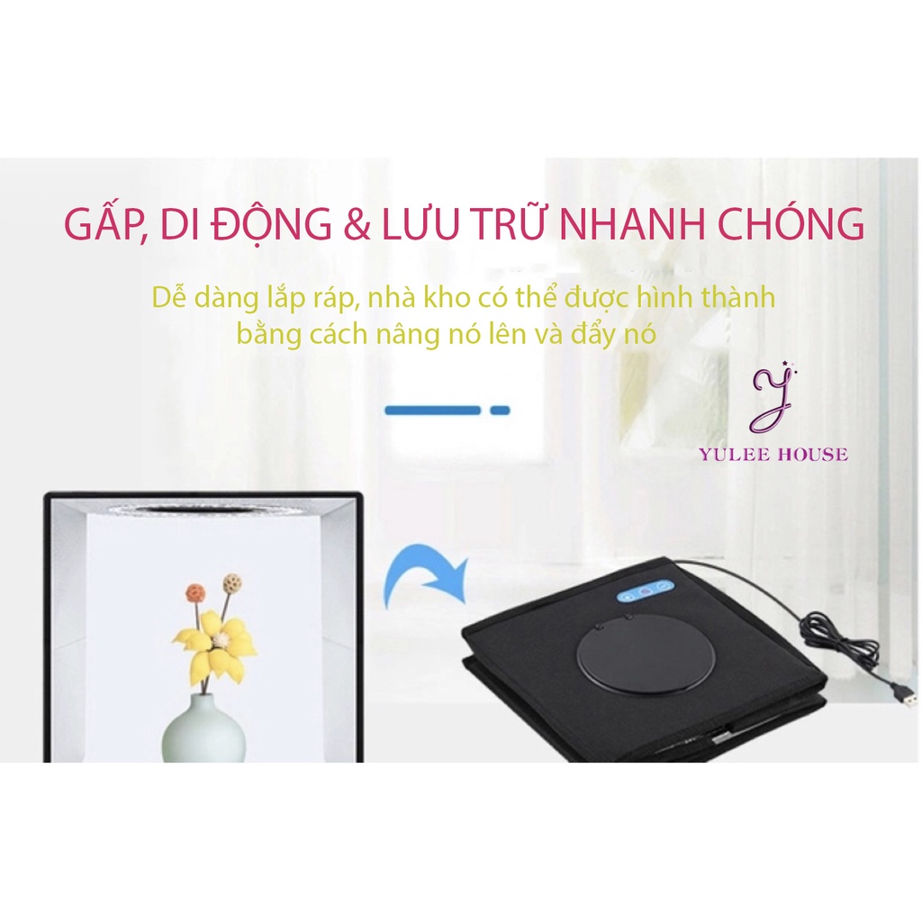 HỘP CHỤP ẢNH SẢN PHẨM PULUZ SZ 25*25 - CHÍNH HÃNG CÓ BẢO HÀNH