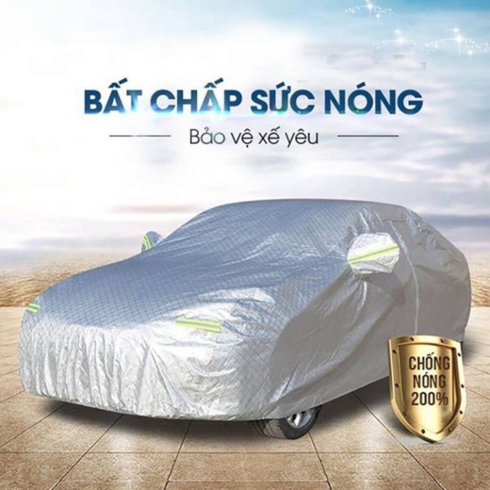 Sản phẩm Bạt Che Nắng Ô Tô Chất Liệu Tráng Nhôm Cao Cấp Dành Cho Xe SUV