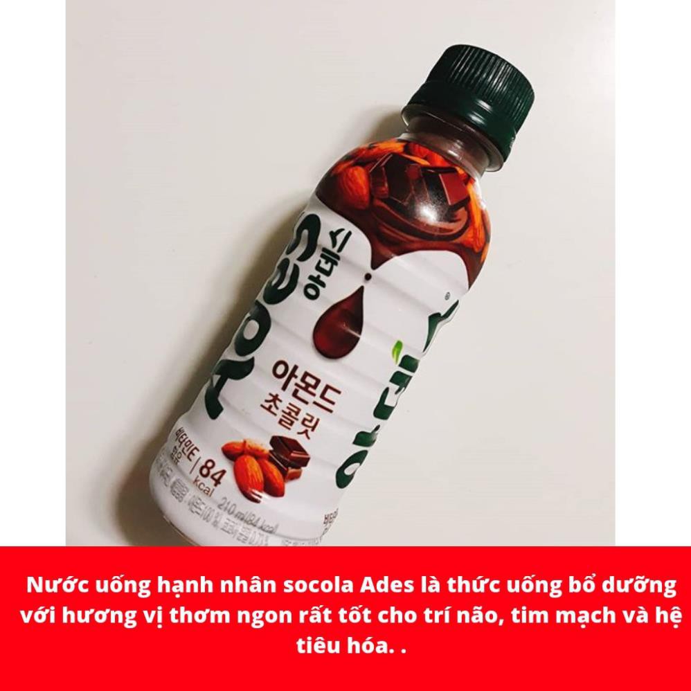 💥 ⚡ SẢN PHẨM CHÍNH HÃNG ( NƯỚC UỐNG HẠNH NHÂN SOCOLA HÀN QUỐC CHAI 210ML