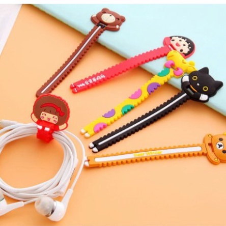 Dây Quấn Buộc Tai Nghe, Cáp Sạc Hình Thú Cute DANA