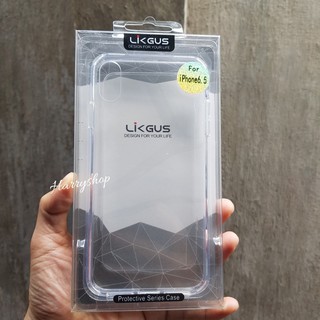 Ốp lưng chống sốc chống ố vàng Likgus cho iphone XR