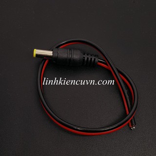 Jack dc đực 5.5*2.1 nối sẵn