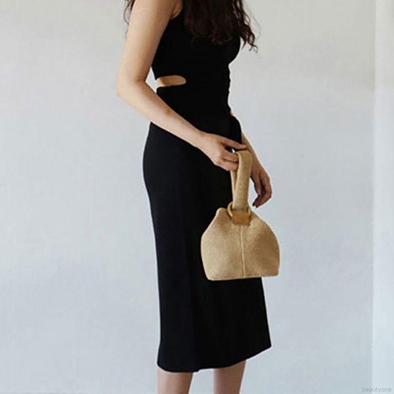 Túi xách mây đan phong cách Hàn Quốc thời trang cho nữ | BigBuy360 - bigbuy360.vn