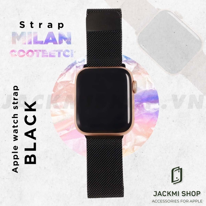 [HÀNG CHÍNH HÃNG] Dây Milan thép COTEETCI cho Apple Watch series 7/6/5/4/3/2/1