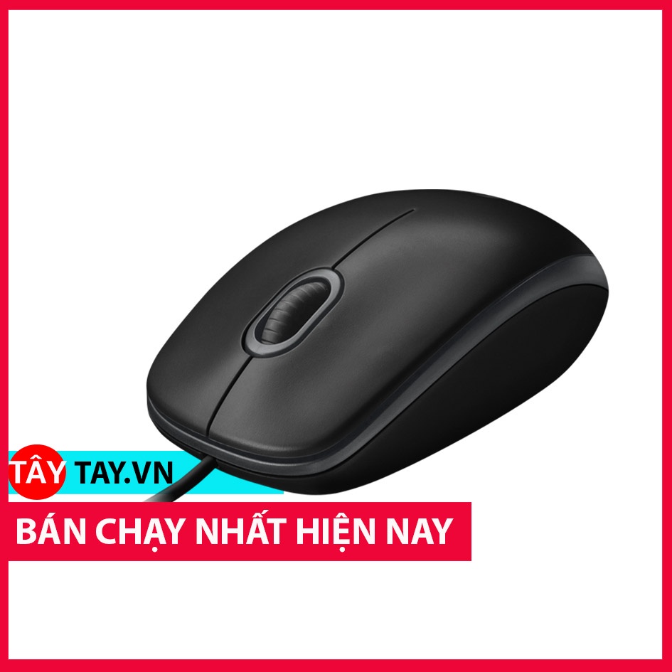 Chuột có dây Logitech B100 - Chính hãng Digiworld Bảo hành 3 năm