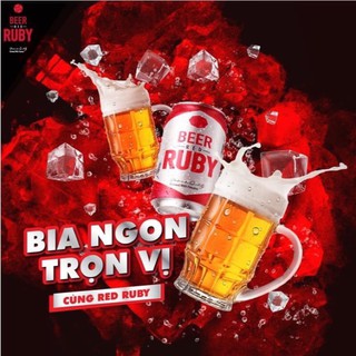 Bia Red Ruby lon 330ml