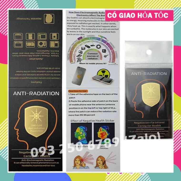 SHOPEE TRỢ GIÁ Chip Ngăn Bức Xạ Điện Từ ngăn cản bức xạ điện từ, triệt sóng giảm tác động của bức xạ