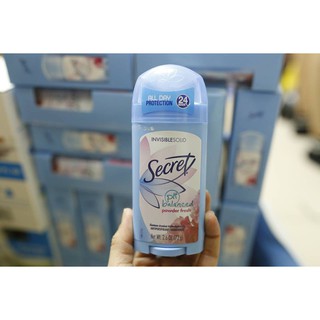 Sáp khử mùi Secret Invisible Solid Powder Fresh