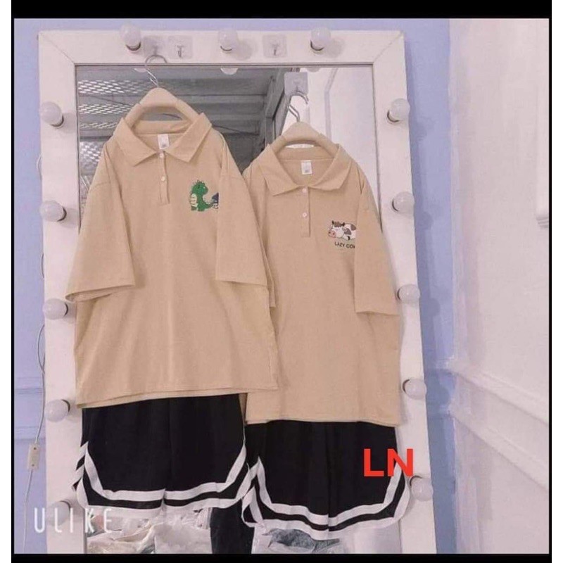 Sét polo khủng long bám đuôi + đùi V TH6