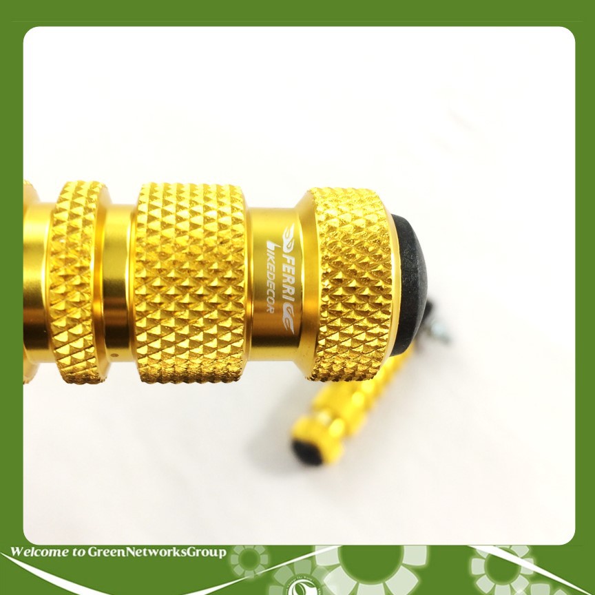Gác chân sau dành cho xe Winner Greennworks ( màu vàng ánh kim )