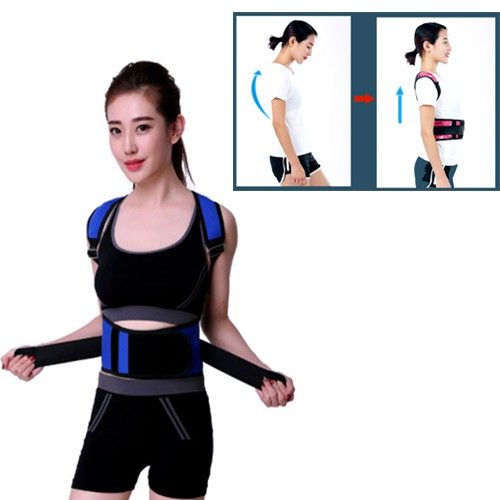 Đai lưng chống gù,định hình cột sống nam châm từ - Back Pain Support