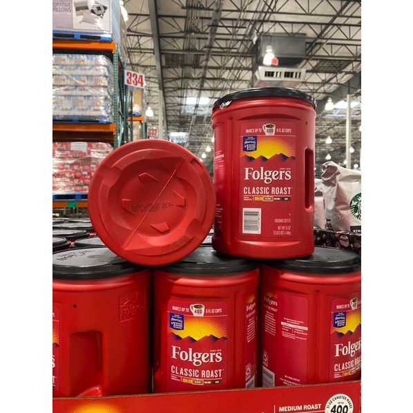 Cà phê nguyên chất Folgers Coffee Classic Roast 1.23kg