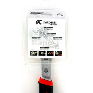CỜ LÊ- MỎ LẾT TAY BỌC CAO SU CAO CẤP KAPUSI 12 INCH THÉP CRV