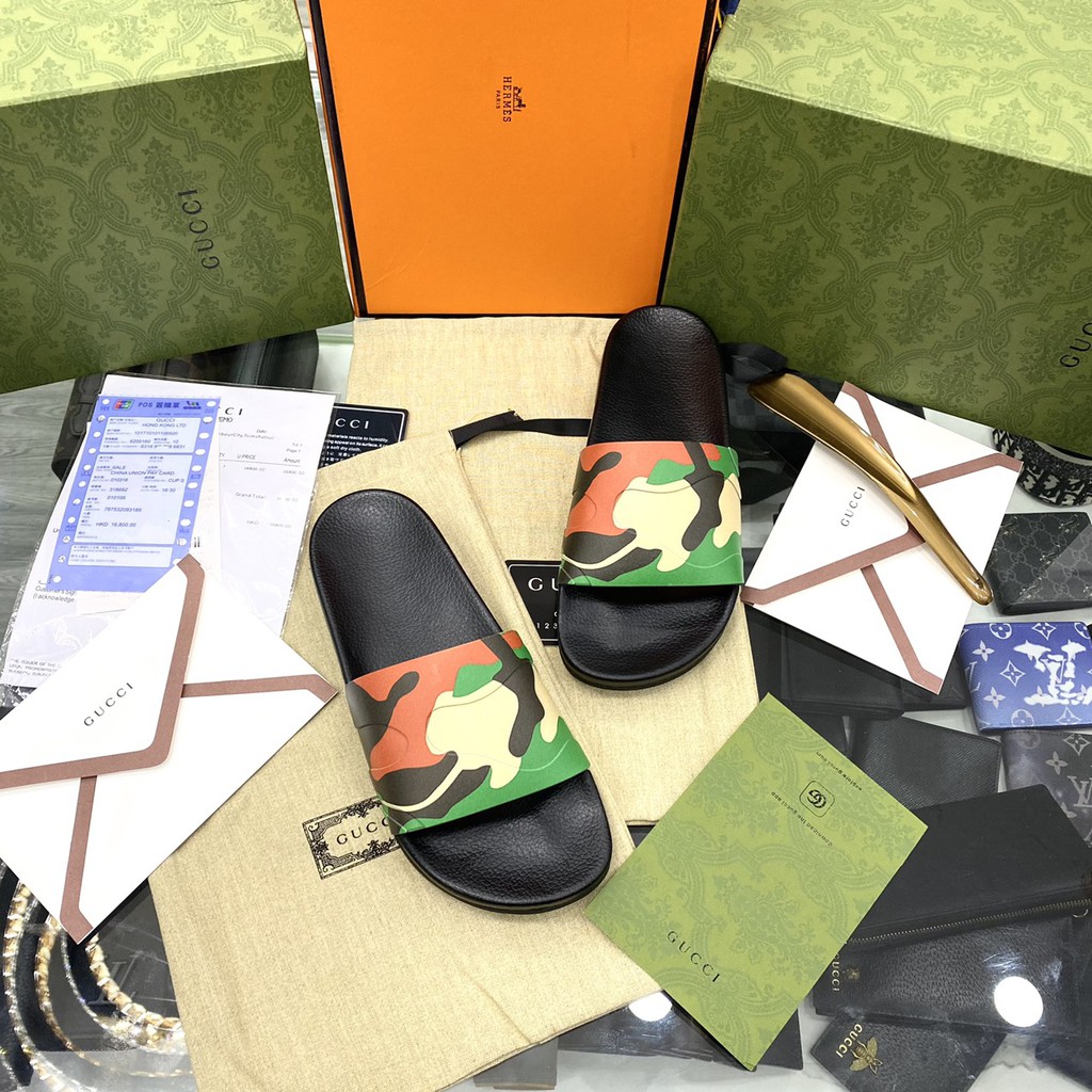 👟 HIGH FASHION👟 Dép lê quai ngang  siêu cấp G.C.C  FULLBOX các mẫu MLN size 38-43