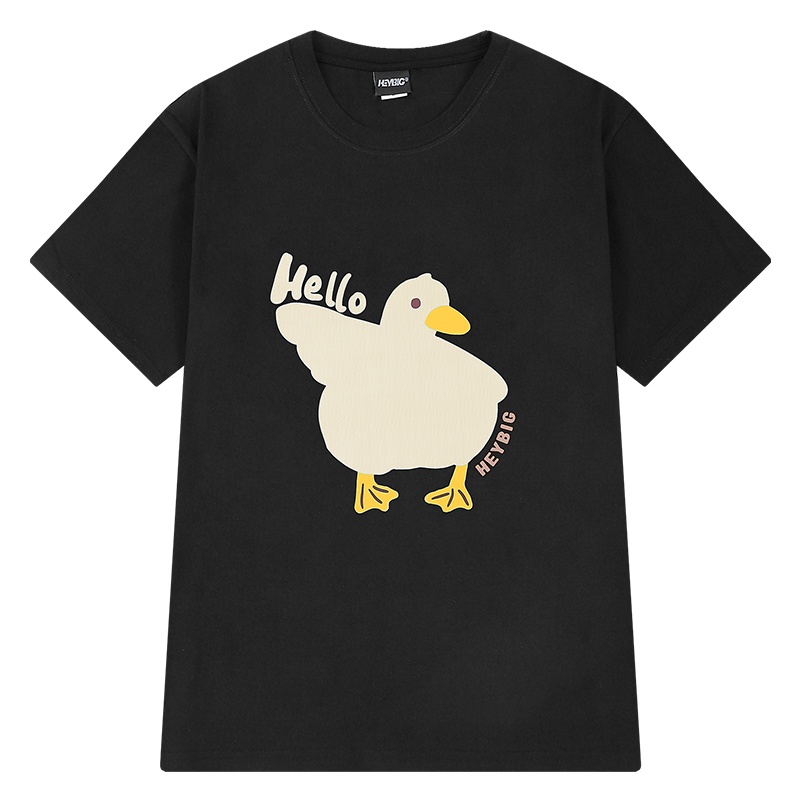 Áo thun Nelly ngắn tay in hình "VỊT" áo phông