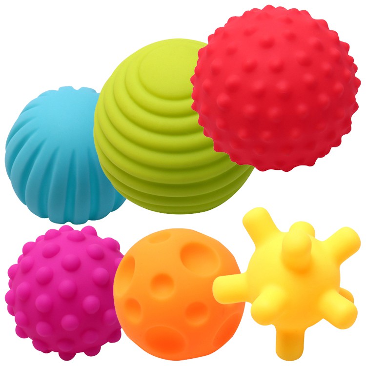 Bộ bóng mềm dùng mát xa dành cho em bé