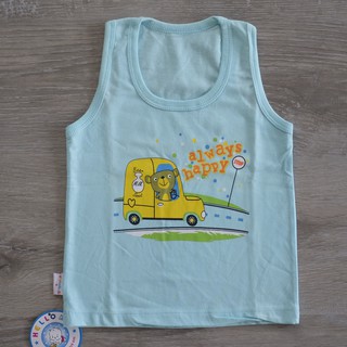 [Nhiều màu]  AL0181 Áo 3 lỗ cotton Hello BB - Hello B&B 3