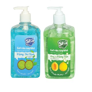 Gel rửa tay khô diệt khuẩn SPCA 2 LOẠI  600ml
