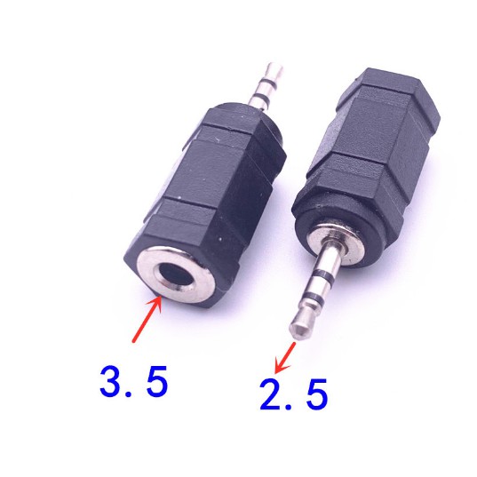 Jack Audio chuyển đổi từ đầu 2.5 mm sang đầu 3.5 mm 1 chiếc