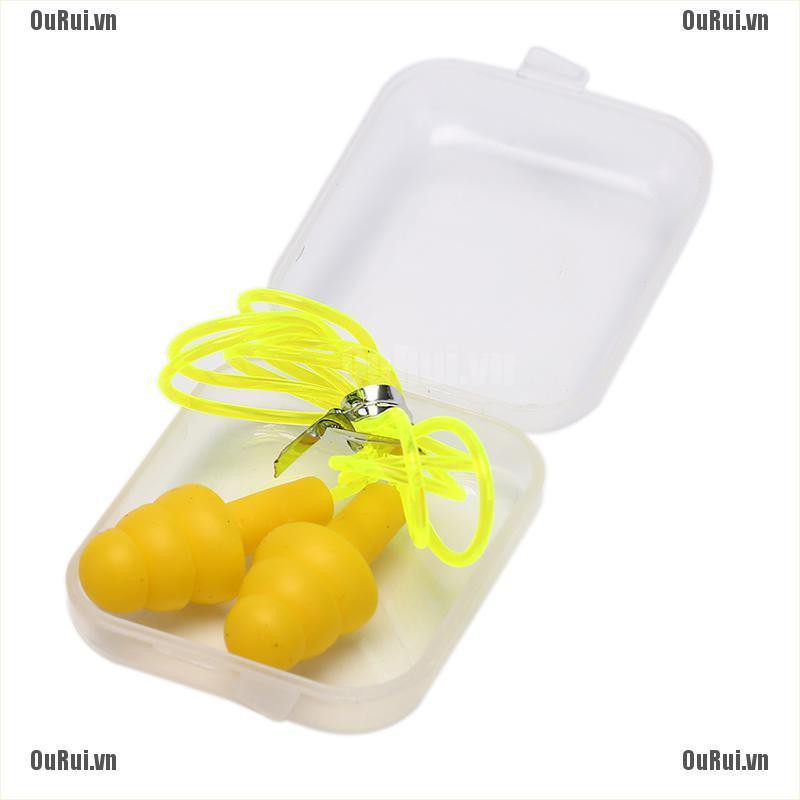 Nút Bịt Tai Bằng Silicone Chống Tiếng Ồn Tiện Dụng