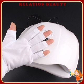 Găng tay chống tia uv bảo vệ móng tay