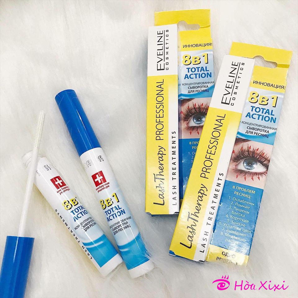 Huyết thanh Dưỡng mi Eveline 8in1 Total Action