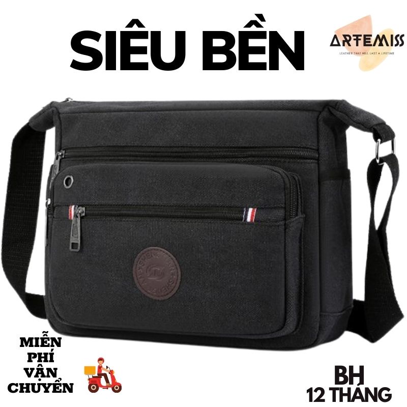 Túi xách nam ⚡FREESHIP⚡ đeo chéo đeo vai hiện đại lịch lãm cao cấp, bền, đẹp. BH 12 th Tặng Vớ nam 82Z9
