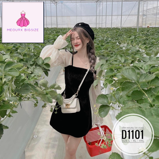 ĐẦM TIỂU THƯ BIGSIZE TAY NƠ CHẤT NHUNG ĐI TIỆC CƯỚI ĐI CHƠI TẾT CHẤT NHUNG