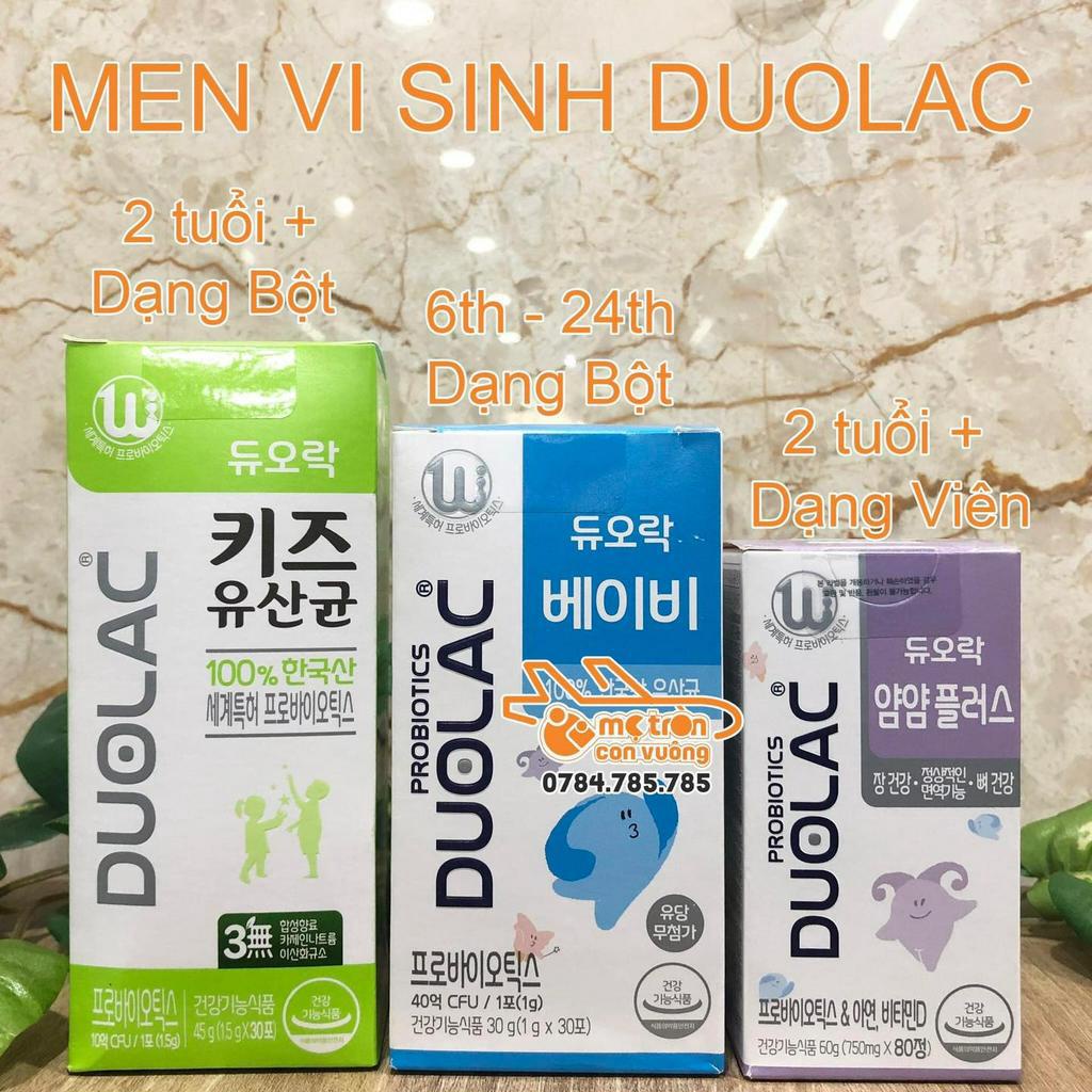 Men Vi Sinh DOULAC Cho Bé - Hàn Quốc
