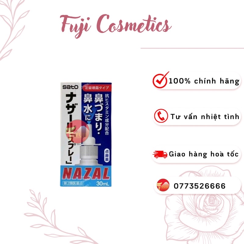 XỊT XOANG NAZAL NHẬT BẢN