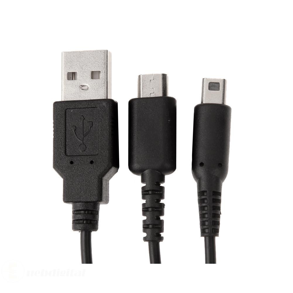 Dây Cáp Sạc Usb 1.2m Cho Nintendo Ndsi 3ds Ndsl