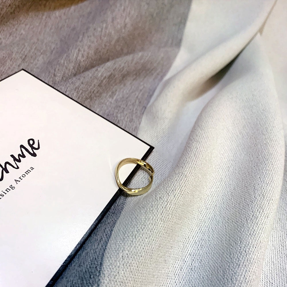 Nhẫn kim loại đơn giản thời trang hipster dành cho nữ