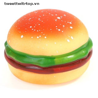Đồ chơi squishy Giảm Stress Hình Bánh Hamburger Dễ Thương Cho Bé