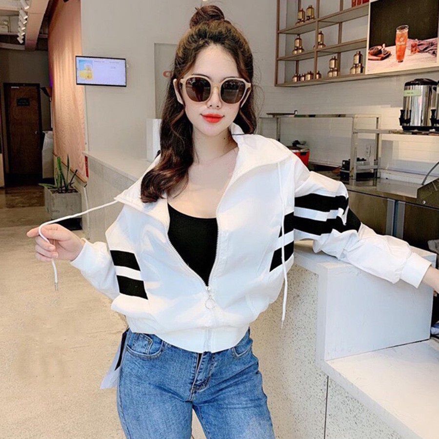 Áo khoác vải dù 2 lớp nữ CIVIL cực chuẩn -M193