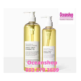 Dầu Tẩy Trang GRAYMELIN CANOLA CRAZY CLEANSING OIL 300ML - 500ML