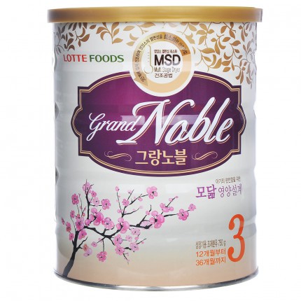 Sữa Grand Noble số 1, 2, 3 dành cho bé từ 0 tới 3 tuổi ( 750g).