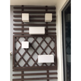 chậu hoa composite chống nước vuông