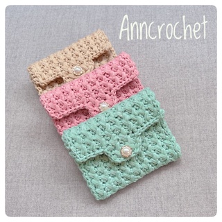 Ví đựng tiền len móc handmade Card holder