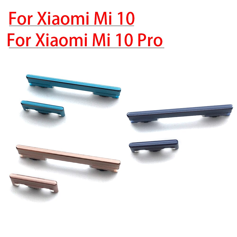 Bộ Nút Nguồn + Nút Âm Lượng Cho Xiaomi Redmi Note 7 8 Pro / Mi 10 Pro