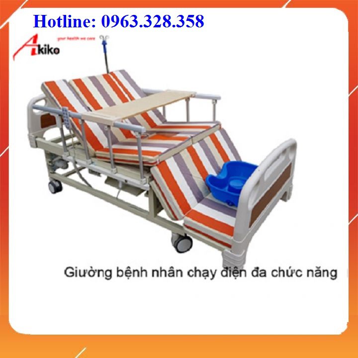 Giường bệnh nhân, Giường y tế đa năng điều khiển bằng điện A89 Akiko - Inbox với shop trước khi đặt hàng