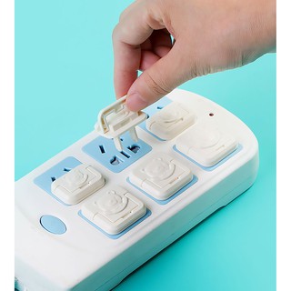 Combo 10 nút bịt ổ cắm điện an toàn cho bé và gia đình