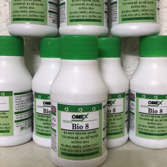 Bio8: Phân hữu cơ đa trung vi lượng cao cấp 100% Anh Quốc