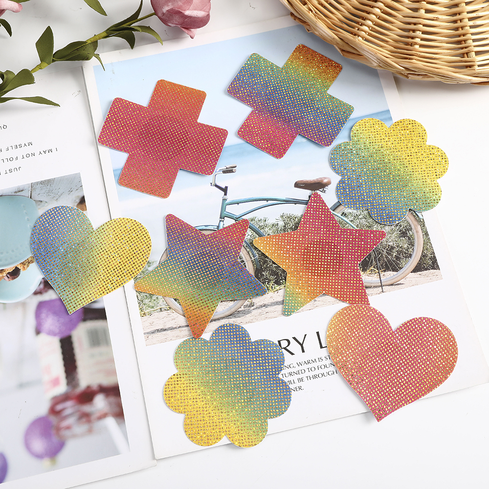 Bộ 6 Miếng Dán Nhũ Hoa Levao Nhiều Kiểu Dáng Dùng Một Lần Cho Nữ