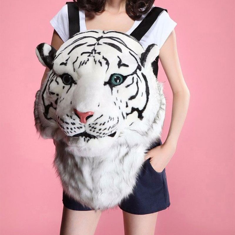 Balo hình đầu hổ sáng tạo hàng mới thời trang cho unisex