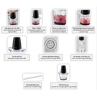 Máy xay thịt đa năng Lock&Lock EJM156 1Lit bảo hành 24 tháng