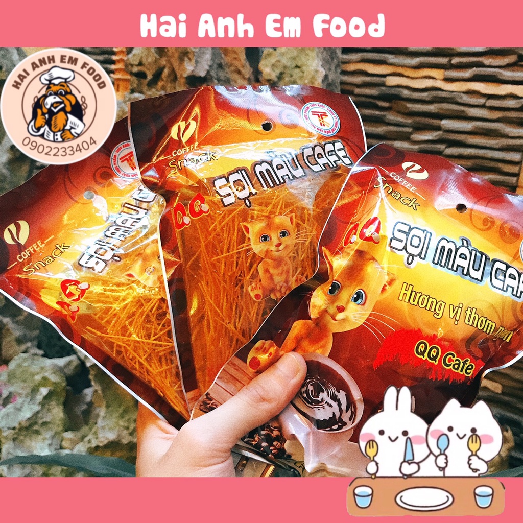 Tăm Cay Snack Cafe Sợi Màu, Đồ Ăn Vặt Cổng Trường Siêu Hot Tuổi Thơ Giá Rẻ